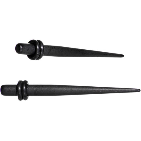 6G Matte Black IP Steel Straight Taper Set