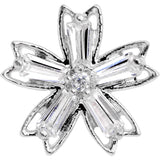 Clear CZ Gem Lil Lily Cartilage Tragus Earring