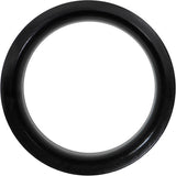 9/16 Anodized Titanium Black Double Flare Screw Fit Tunnel Set of 2