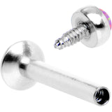 5/16 Pink Synthetic Opal Internally Threaded Daith Cartilage Tragus