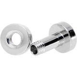 8G Aurora Ferido Crystal Steel Screw Fit Plug Set