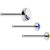 20G Licensed NFL Seattle Seahawks Logo Nose Bone 3 Pack Set