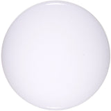 1/2 White Acrylic Saddle Plug Set