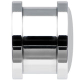 Black White Leopard Eyes Steel Screw Fit Plug Set 00G