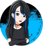 Black Snake Stud Earrings by Onyx O