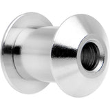 2G Stainless Steel Screw Fit Tunnel Set of 2