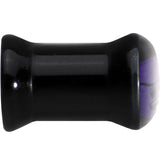 2G Licensed Purple Devil emoji Acrylic Double Flare Plug Set