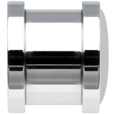 Black White Tiger Eyes Steel Screw Fit Plug Set 0G