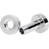 8G Zircon Blue Ferido Crystal Steel Screw Fit Plug Set