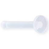 20G 3/8" Pack of 2 Stainless Steel Nose Hoop Rings