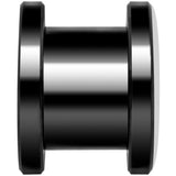 Blue American Flag Black Anodized Screw Fit Plug Set 00G