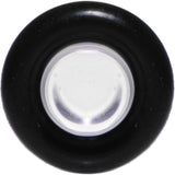 6G Clear Acrylic Straight Plug Set