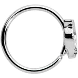 20G 5/16 Tiny Tulip Flower Seamless Circular Ring