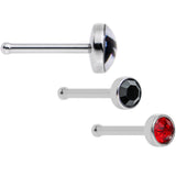 20G Licensed NFL Atlanta Falcons Logo Nose Bone 3 Pack Set