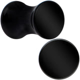 Black UV Acrylic Saddle Plug Set 5mm to 25mm