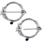 9/16 Frolicking Seahorse Nipple Shield Set