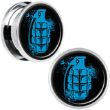 Blue Grenade Steel Screw Fit Plug Set 18mm