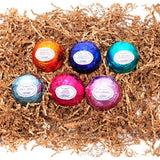 Bath Bombs 6 USA Handmade Made Large Vegan All Natural Gift Set
