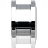 Blue Floral Lace Steel Screw Fit Plug Set 18mm