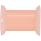 2G Light Flesh Tone Silicone Double Flare Plug Set