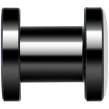 Black White Owl Black Anodized Screw Fit Plug Set 2G