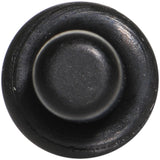 6G Matte Black IP Steel Straight Taper Set