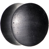 5/8 Organic Solid Black Areng Wood Saddle Plug Set