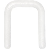 14G 5/16 Flexible Bioplast Glow Square Septum Retainer