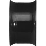 9/16 Anodized Titanium Black Double Flare Screw Fit Tunnel Set of 2