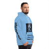 Wisdom Fashion Hoodie Light Blue