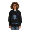 Wisdom Fashion Hoodie Black