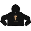 F Crop Hoodie